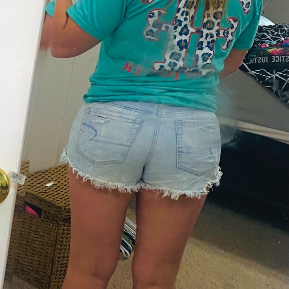 American eagle high waist shorts Sz 6 - Picture 12 of 12